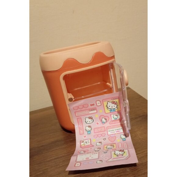 Hello Kitty Pen Holder Desk Organizer Makeup Brush Storage Box Cute Gift Decor - Picture 2 of 3